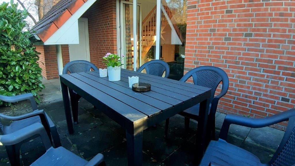 Idyllisches Ferienhaus Naehe Meyer Werft Papenburg Buitenkant foto
