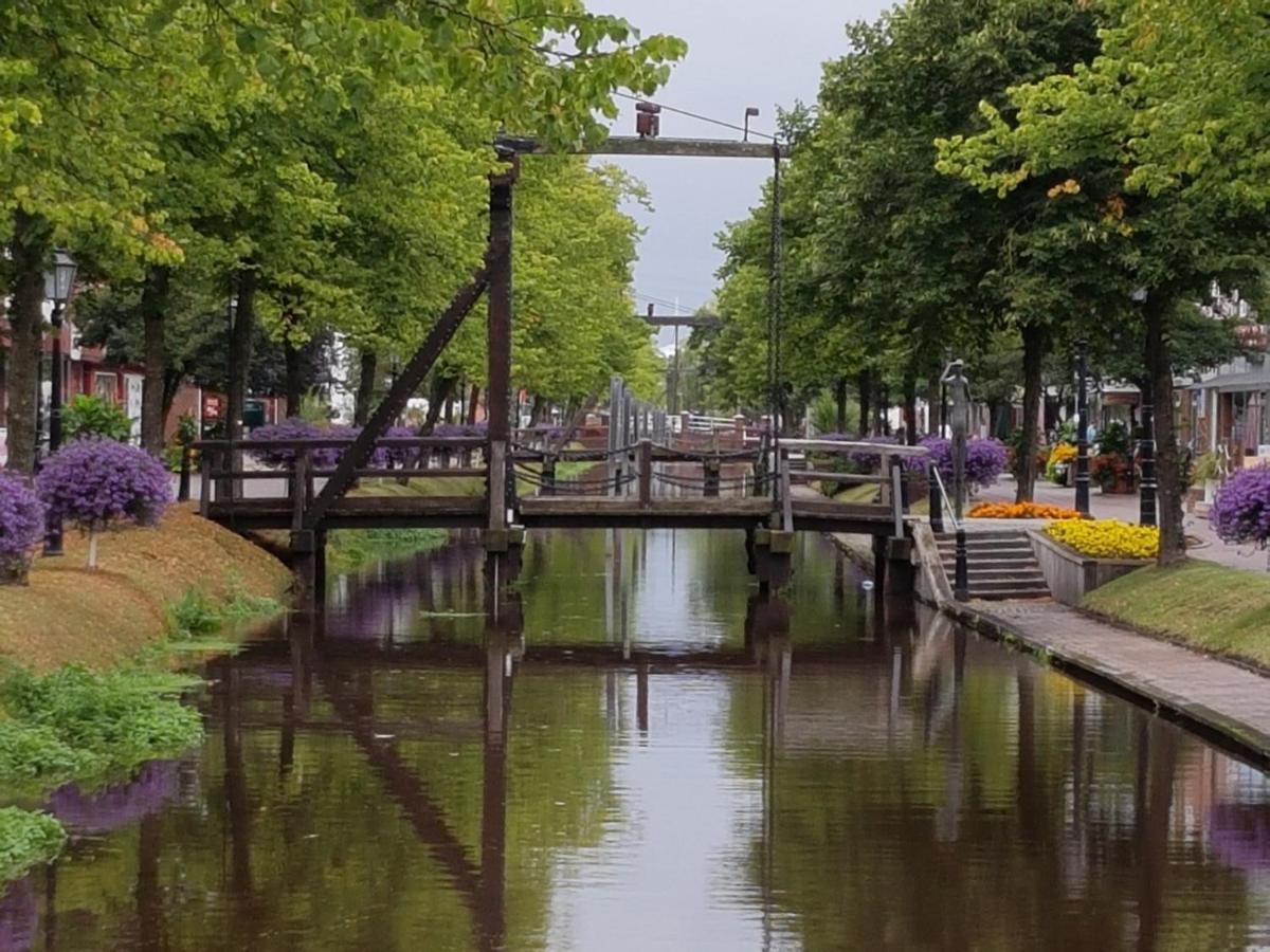 Idyllisches Ferienhaus Naehe Meyer Werft Papenburg Buitenkant foto