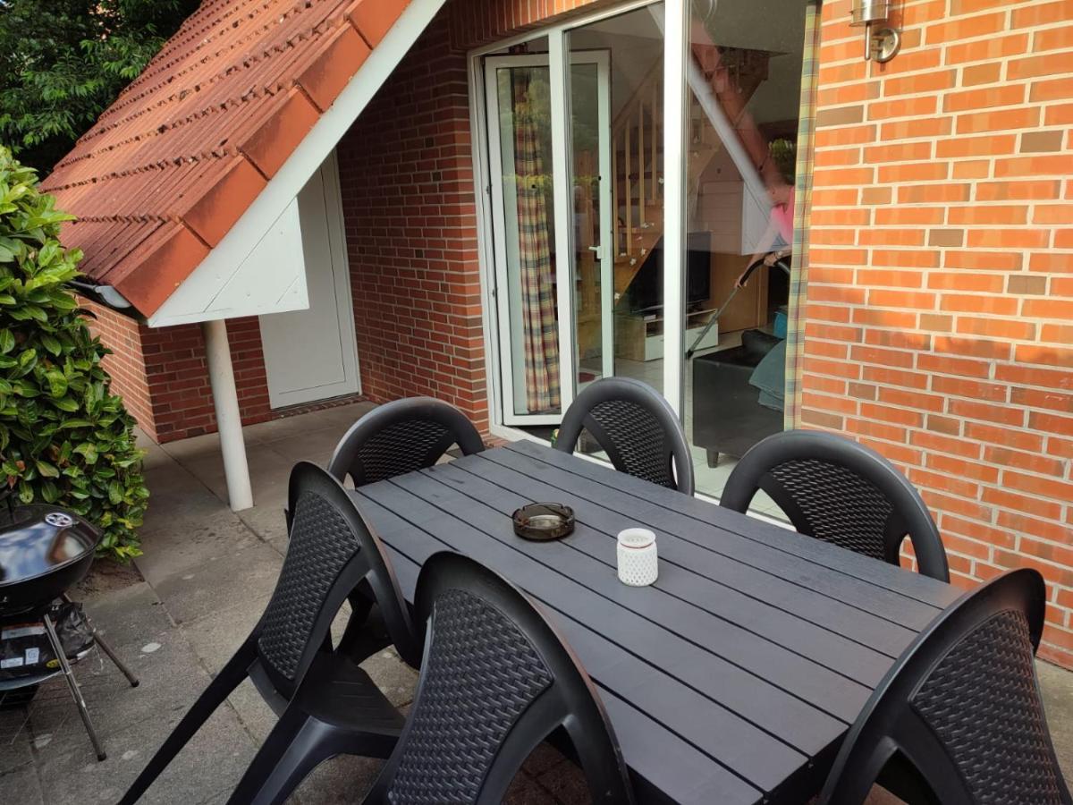 Idyllisches Ferienhaus Naehe Meyer Werft Papenburg Buitenkant foto