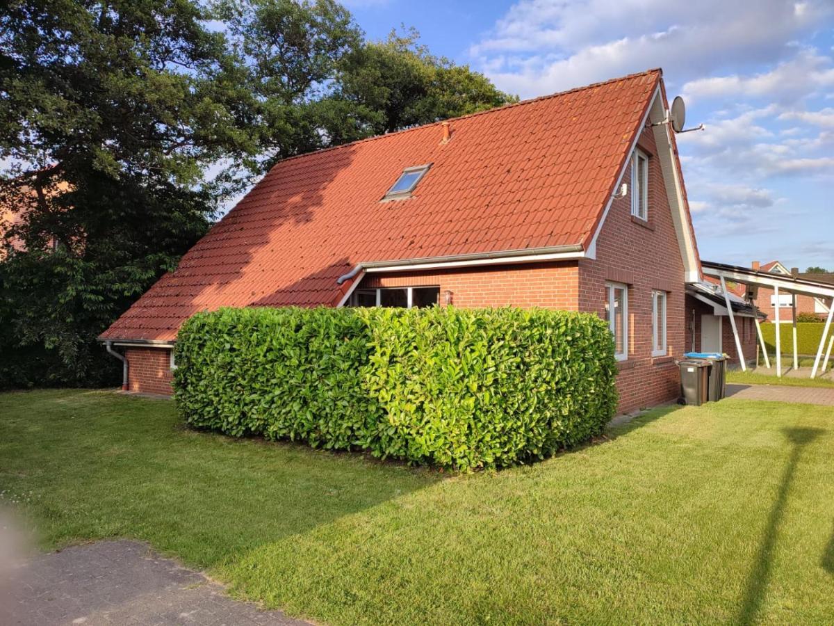 Idyllisches Ferienhaus Naehe Meyer Werft Papenburg Buitenkant foto